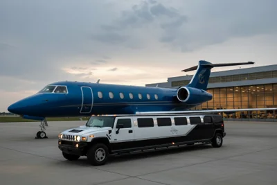 H2 Thunder Hummer Branson airport shuttle Springfield MO